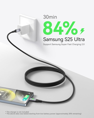 Cablu INIU USB-C la USB-C - 2 m [2]
