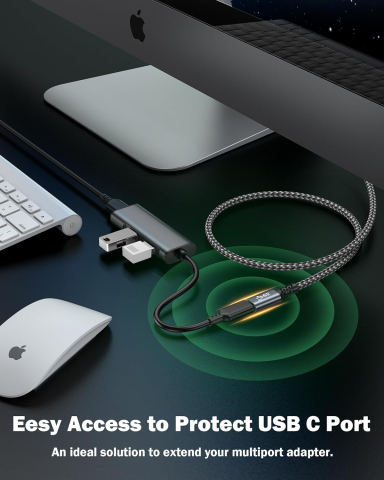 Cablu Prelungitor GIANAC USB-C - 1 m [1]