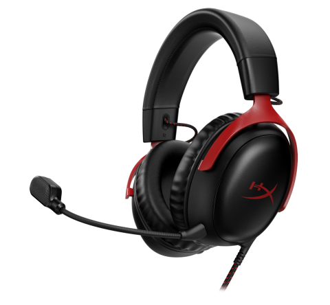 Periferice PC - Casti Gaming HyperX Cloud III Negru-Rosu