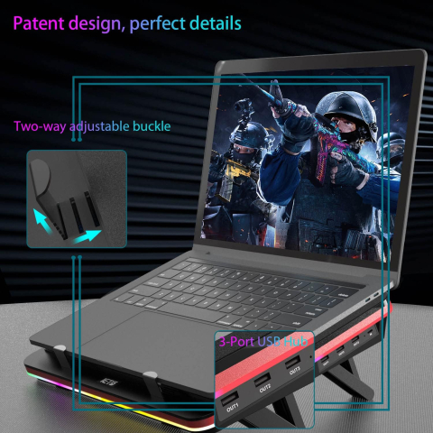 Cooler Laptop IETS GT500V2 [6]