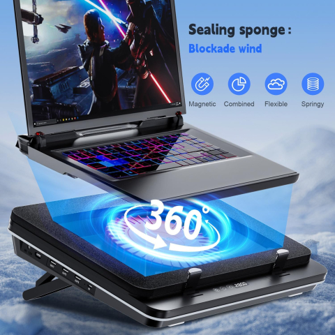 Cooler Laptop IETS GT600V1 [2]