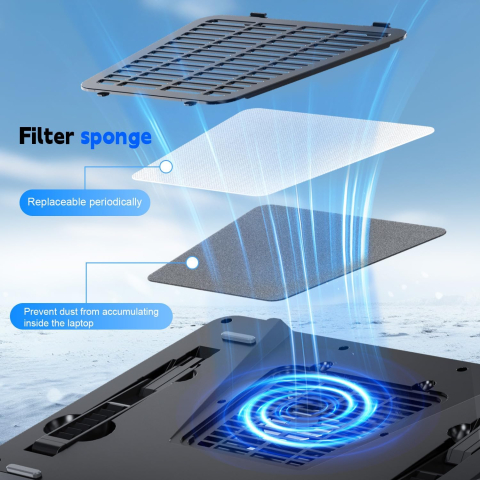 Cooler Laptop IETS GT600V2 [5]