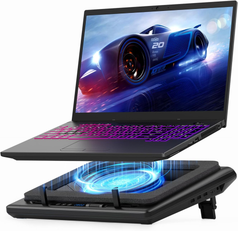Coolere Laptop - Cooler Laptop Ilano V12 No RGB