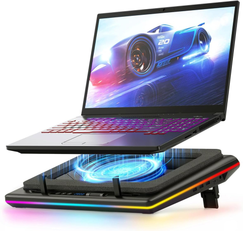 Laptop, Tablete & Telefoane - Cooler Laptop Ilano V12 RGB