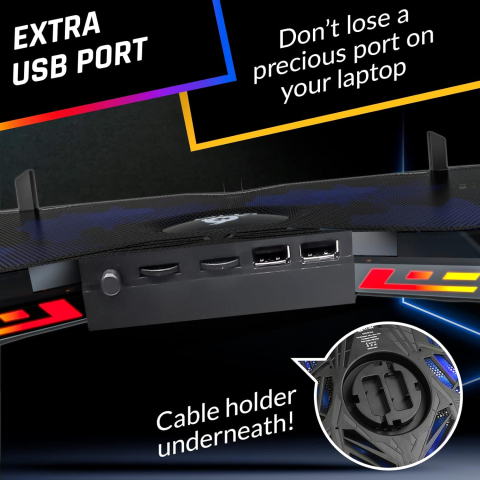 Cooler Laptop KLIM RGB [7]