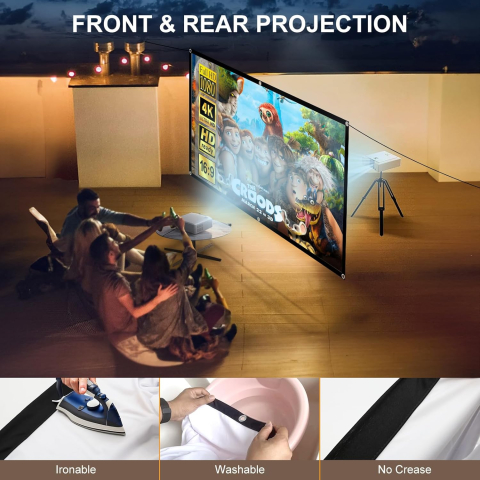 Ecran de Proiectie 120'' Alb [4]
