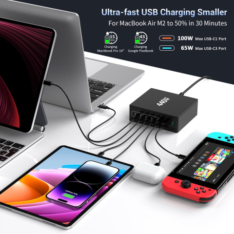 Incarcator HSSNS USB-C - 8 Porturi [2]