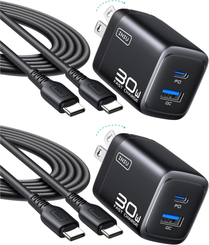 Telefoane mobile & accesorii - Incarcator INIU USB-C - Set 2 Buc