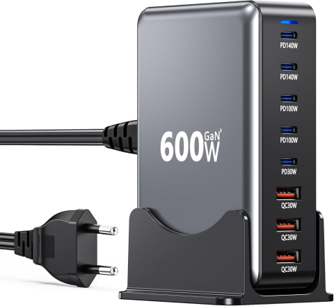 Telefoane mobile & accesorii - Incarcator sccvee USB-C - 8 Porturi