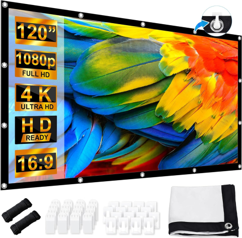 Ecrane proiectie - LEORFI 120 Inch fără Suport