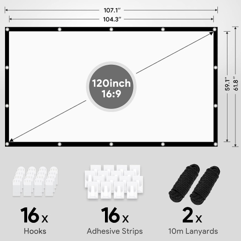Osoeri 120 Inch fără suport [5]