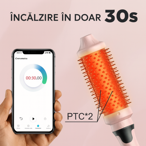 Perie de Par Termica cu Infrarosu C20A [3]