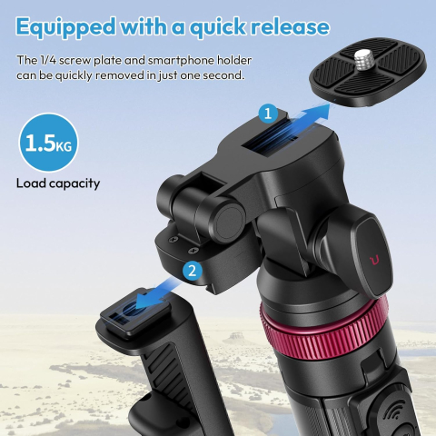 Selfie Stick ULANZI MT-78 3-in-1 [2]