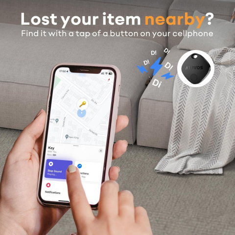 Set 4 Trackere Atuvos Air Tag Key Finder [2]
