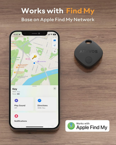 Set 4 Trackere Atuvos Air Tag Key Finder [1]