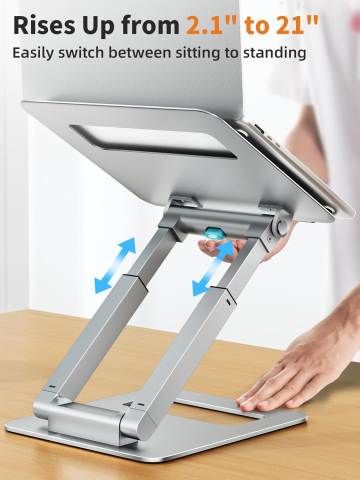 Stand Laptop Tounee LS07 - Alb [2]
