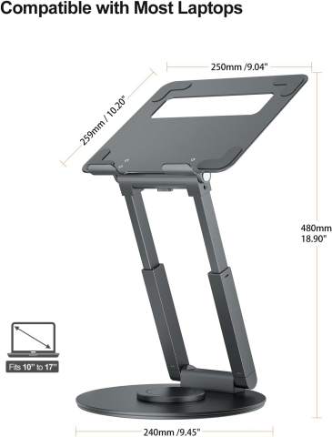 Stand Laptop Tounee LS07 EXPRO - Gri [3]