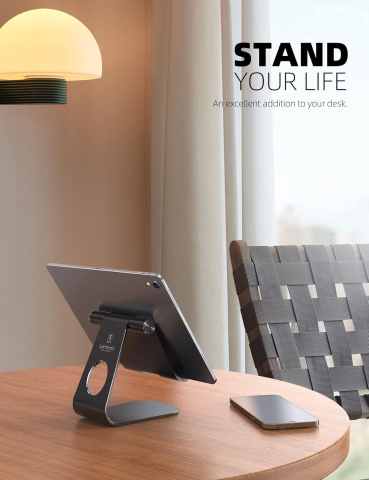 Stand Tableta si Telefon Lamicall - Gri inchis [1]