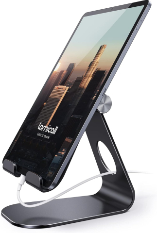 Tablete & accesorii - Stand Tableta si Telefon Lamicall - Negru