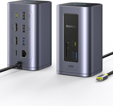 Docking stations - Statie de andocare Baseus 12 in 1