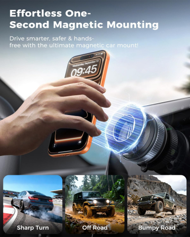 Suport Auto Magnetic pentru Telefon MRGLAS [5]
