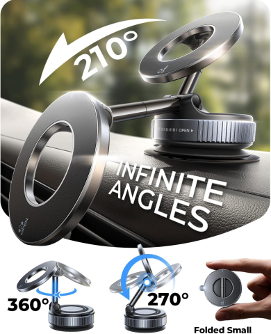 Suport Auto Magnetic pentru Telefon MRGLAS [4]