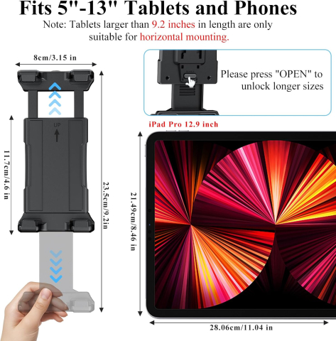 Suport Auto pentru Tableta si Telefon OHLPRO JP01-TP3 [8]