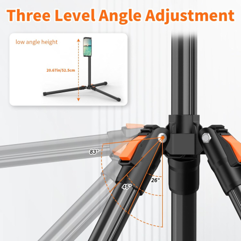 Suport tableta si telefon tip trepied XXZU - 182 cm [3]