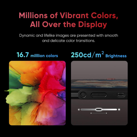 XP-PEN Artist 15.6 Pro V2, 16K X3 Pro Smart Chip Stylus, 99% sRGB, IPS, 16:9, 1920 x 1080, 5080 LPI, PS 16384, 200 RPS, Negru [3]