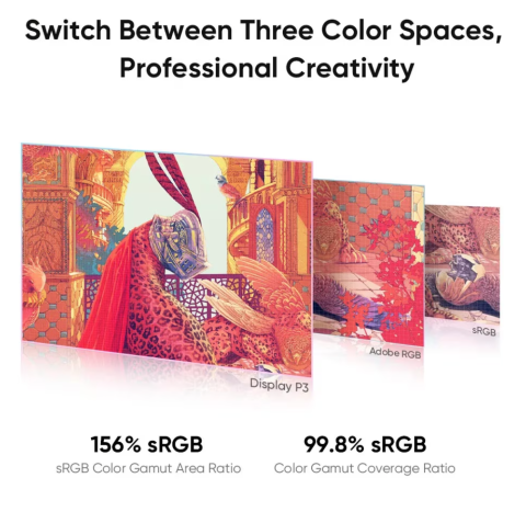 XP-PEN Artist 19 Pro Gen 2 4K, 16K X3 Pro Pen, 99.8% sRGB, IPS, 16:9, 3840x2160, 5080 LPI, PS 16384, 220 RPS, Negru [5]