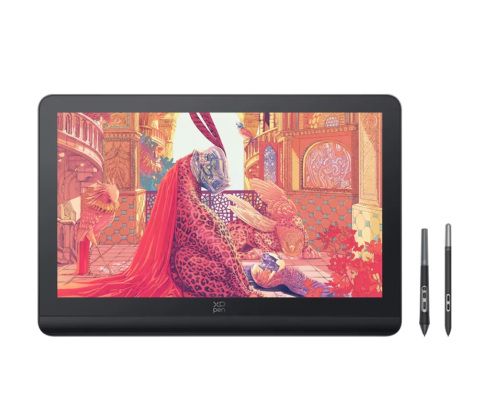 Tabletă cu Display - XP-PEN Artist 19 Pro Gen 2 4K, 16K X3 Pro Pen, 99.8% sRGB, IPS, 16:9, 3840x2160, 5080 LPI, PS 16384, 220 RPS, Negru