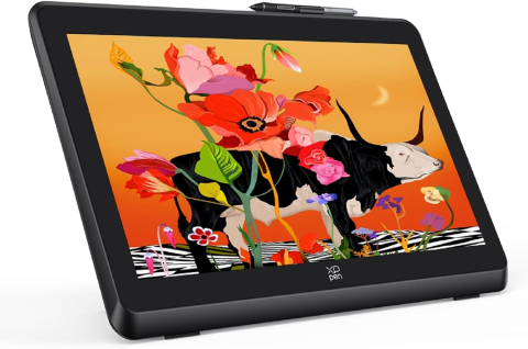 Tabletă cu Display - XP-PEN Artist 22 Pro Gen 2 2.5K QHD, 16K X3 Pro Pen, 99.8% sRGB, IPS, 16:9, 2560x1440, 5080 LPI, PS 16384, 220 RPS, Negru