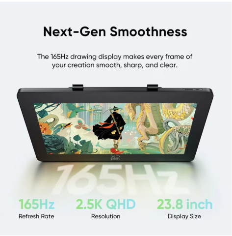 XP-PEN Artist 24 Pro Gen 2 165Hz 23.8", IPS, 16:9, 2560x1440, 5080 LPI, PS 16384, 220 RPS, Negru [2]