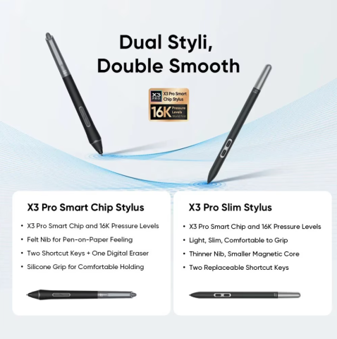 XP-PEN Artist 24 Pro Gen 2 165Hz 23.8", IPS, 16:9, 2560x1440, 5080 LPI, PS 16384, 220 RPS, Negru [8]