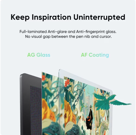 XP-PEN Artist 24 Pro Gen 2 165Hz 23.8", IPS, 16:9, 2560x1440, 5080 LPI, PS 16384, 220 RPS, Negru [4]