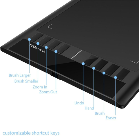 Tableta grafica XP-PEN Star 03 v2, 10x6", USB, 8 Butoane, 8192 niveluri presiune, include Pen-Stand, 8 varfuri de rezerva [2]