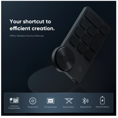 Tastatura XP-PEN Mini Keydial ACK05 [1]