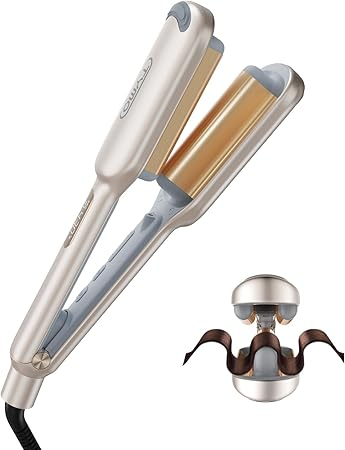 Aparate & Accesorii ingrijire personala - TYMO Rovy Compact Wave Iron - 25mm - Auriu