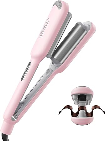 Aparate & Accesorii ingrijire personala - TYMO Rovy Compact Wave Iron - 25mm - Roz