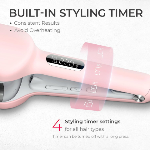TYMO Rovy Compact Wave Iron - 32mm - Roz [2]