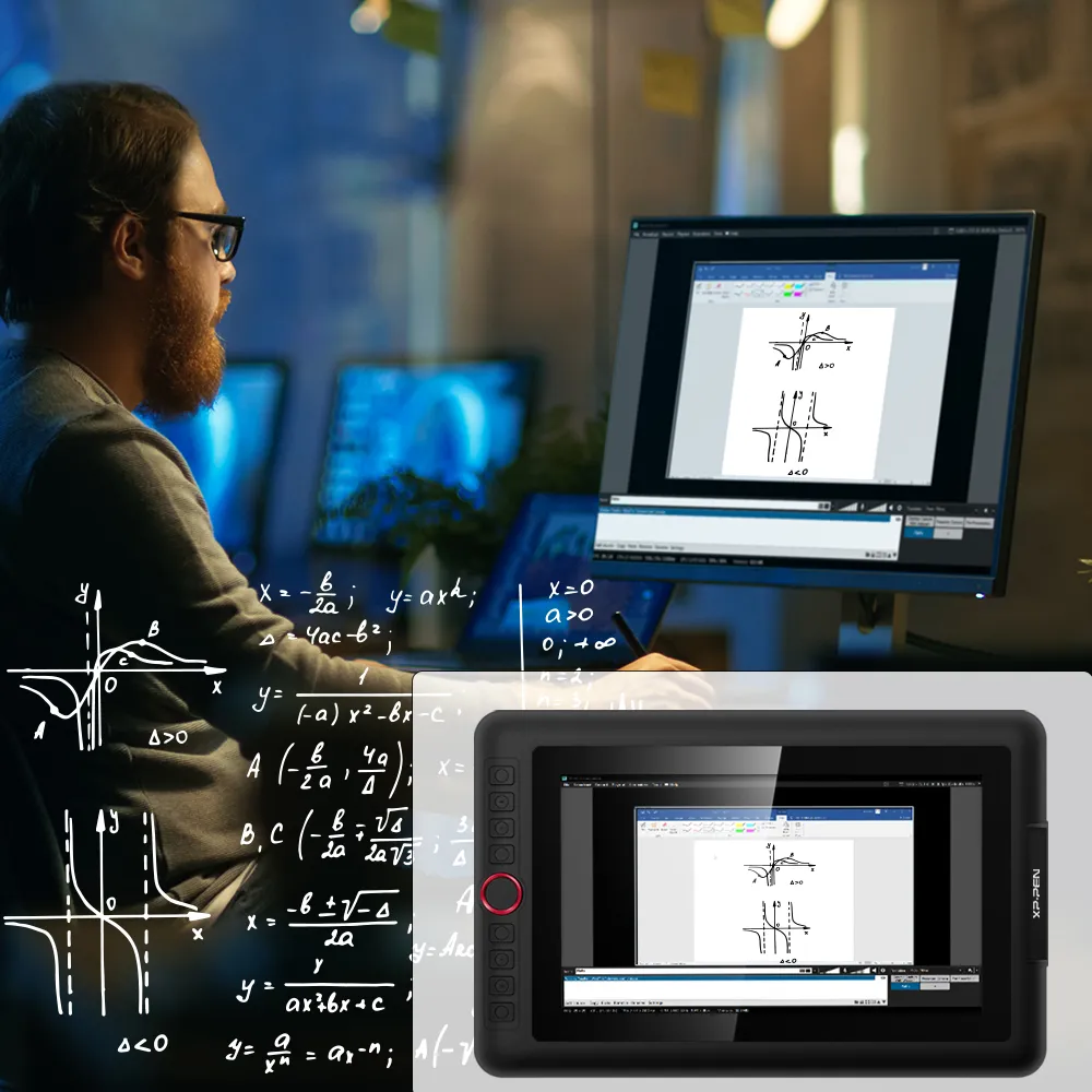 XP-PEN Artist 12 Pro, 11.6" FHD, TILT, 8192 niveluri presiune, include Artrage 5, Manusa, 8 varfuri de rezerva [1]