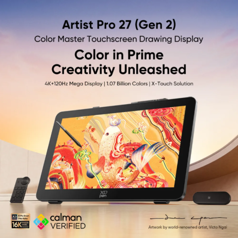 XP-PEN Artist 27 Pro Gen 2 - 4K 120HZ [1]