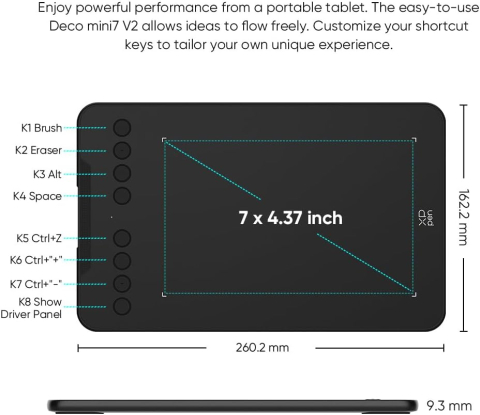 XP-PEN Deco Mini7 V2 [6]