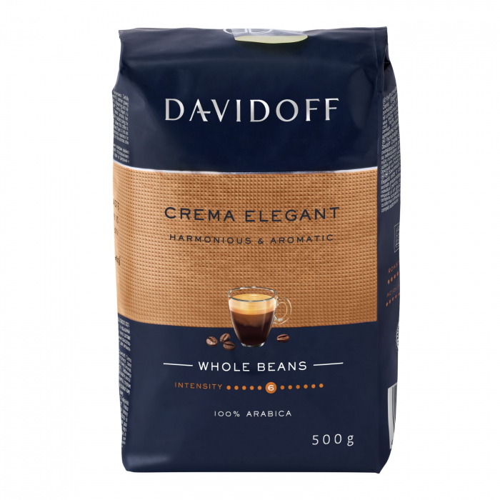 Cafea boabe DAVIDOFF CAFÉ Crema Elegant 500g [1]