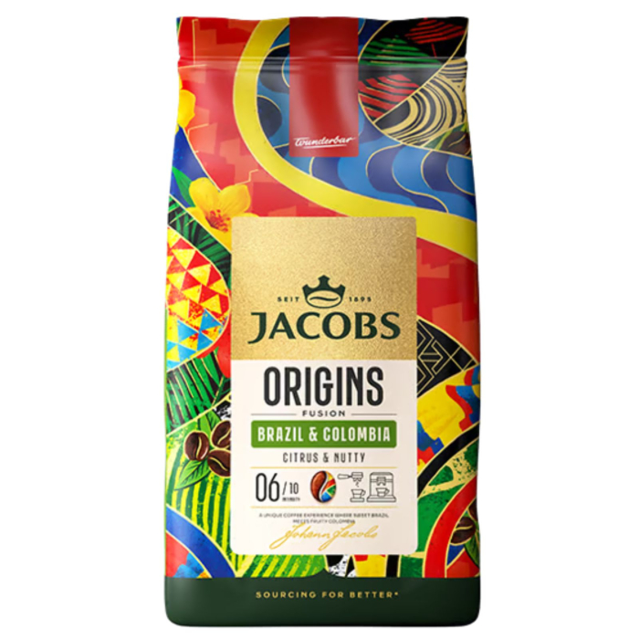 Cafea boabe Jacobs Origins Brazil & Colombia 1 kg [1]