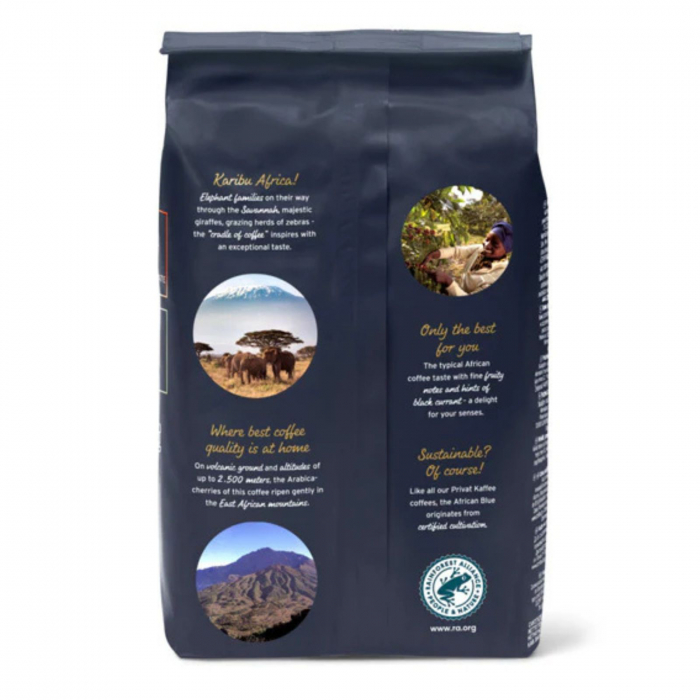 Cafea boabe Privat Kaffee African Blue, 500g [2]