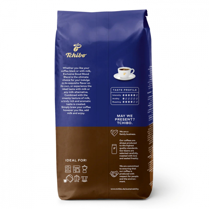 Cafea boabe Tchibo Exclusive Good Mood Blend 1kg - 4061445344957 [4]