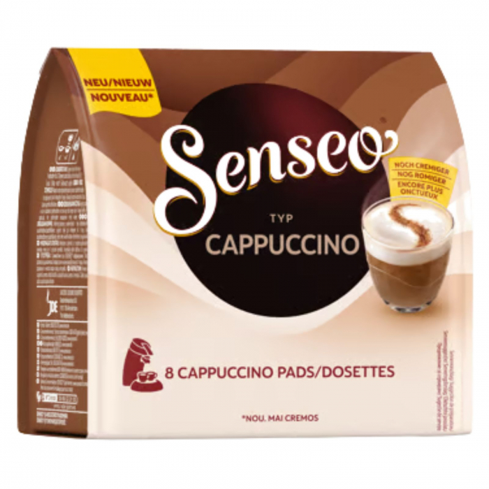 Paduri cafea SENSEO Cappuccino, 8 paduri, 92 g [1]