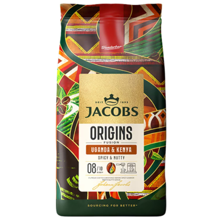 Cafea boabe - Cafea boabe Jacobs Origins Uganda & Kenya 1 kg