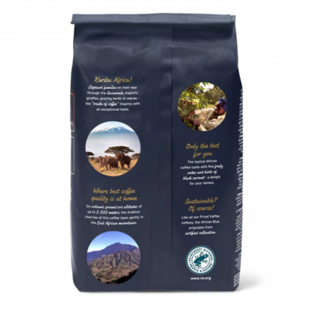 Cafea boabe Privat Kaffee African Blue, 500g [1]